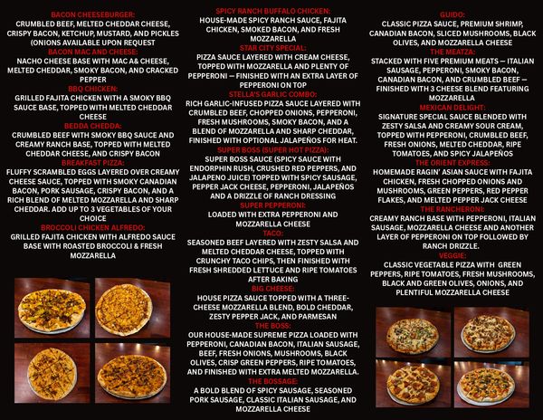Boss' Pizza & Chicken Menu | Pizza, Wings & Fried Chicken | Boss